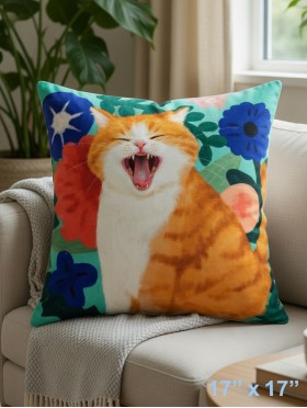 Cymric Print Cushion & Filler